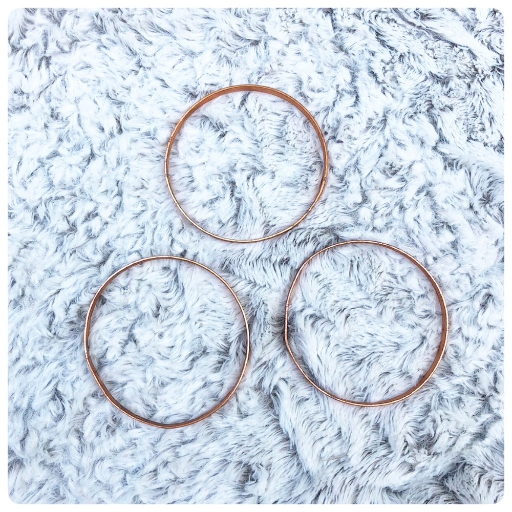 Copper-Colored Bangle Set - Picture 3 of 3